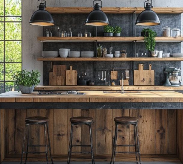 Arredamento rustico moderno cucina